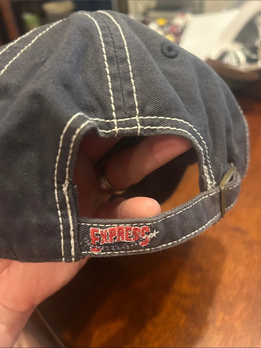Vintage Original Round Rock Express Minor League Navy Baseball Cap O/S